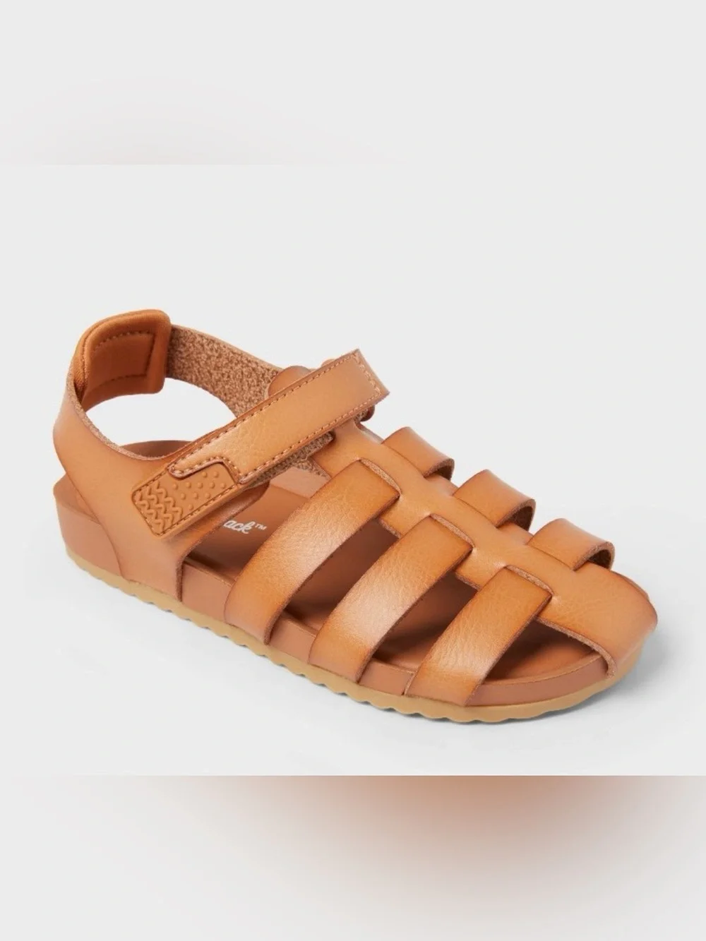 Cat & Jack Tan Strappy Fisherman Sandals for Kids